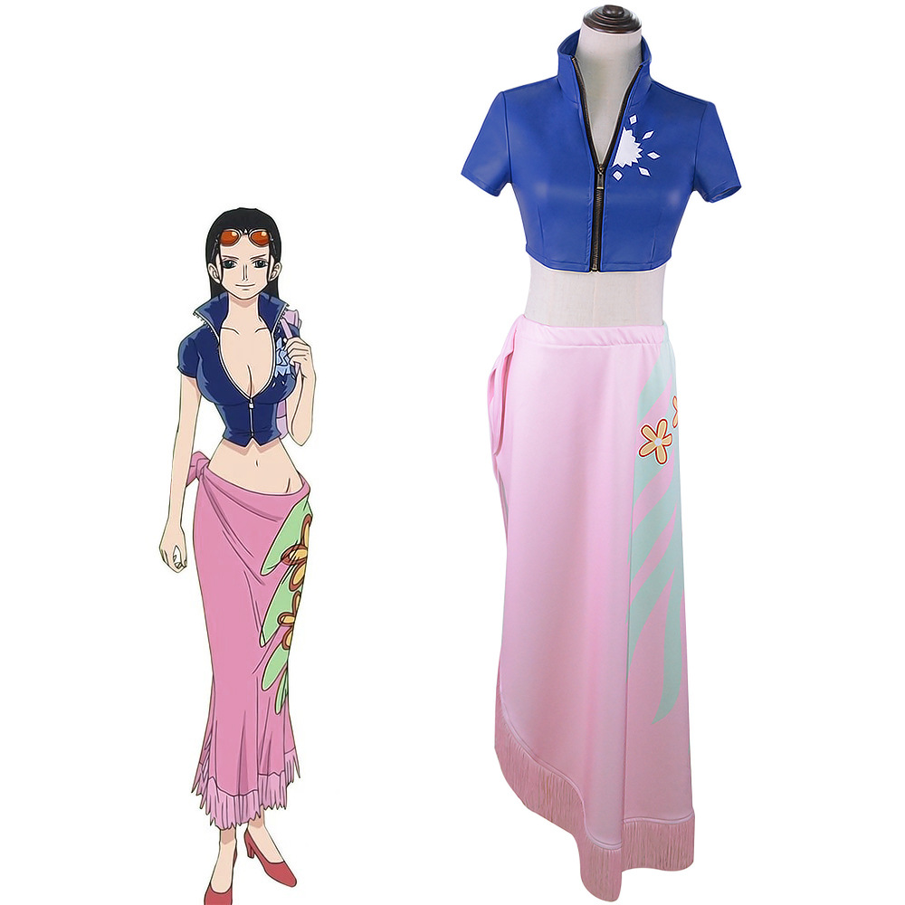Bathrobe - Anime une pièce Nico Robin Cosplay