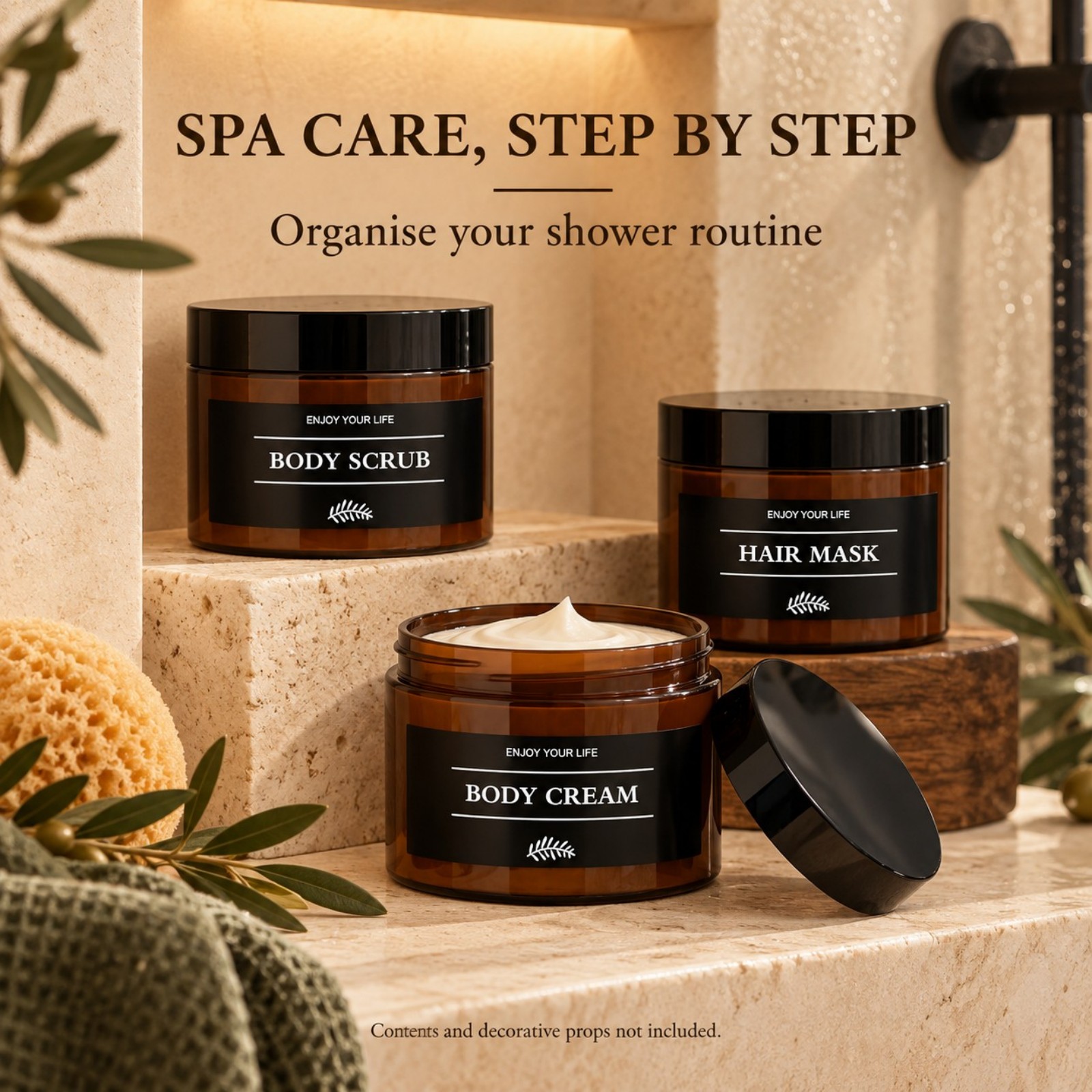 Bathroom Storage Jars with Lab - Bath Salts 评论和价格