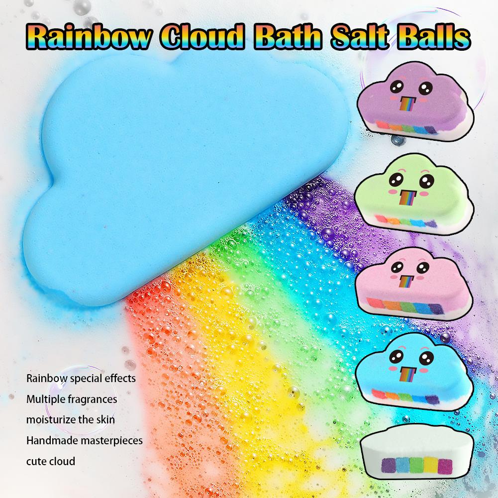 Rainbow Cloud Bath Ball for Ki - Bath Salts 评论和价格